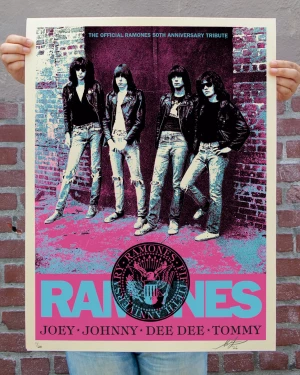 Ramones (Ramones) 50th Anniversary 26 Fairey