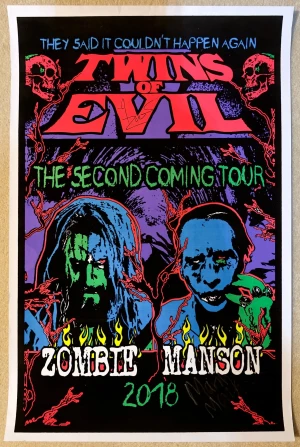 Rob Zombie, Marilyn Manson The Second Coming Tour 18 Unknown