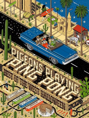 Pigeons Playing Ping Pong Multiple Cities 26 Naro