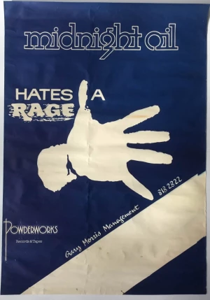 Midnight Oil Hates A Rage Tour 79 Unknown