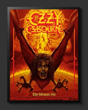 Ozzy Osbourne (The Ultimate Sin) 26 Haasteren