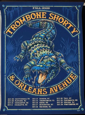 Trombone Shorty & Orleans Avenue Fall Tour 26 BIOWORKZ