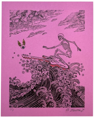 Guitar Surfing Skeleton 26 EMEK