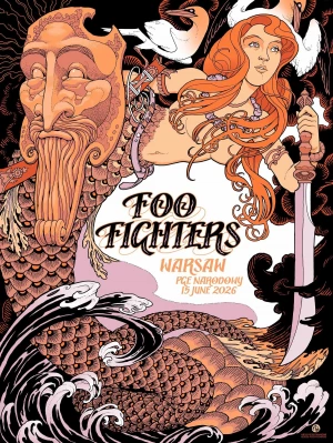 Foo Fighters Warsaw 26 Diamond