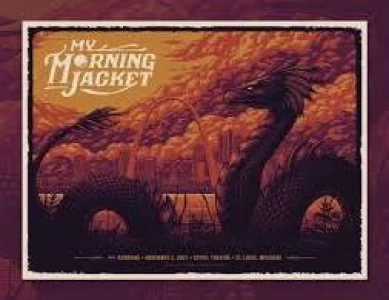 My Morning Jacket Saint Louis 21 Half Hazard Press