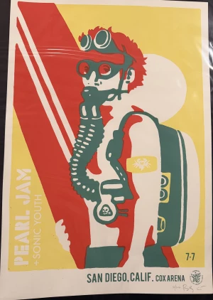 Pearl Jam San Diego 06 Ames Bros