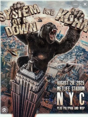 System of a Down East Rutherford 25