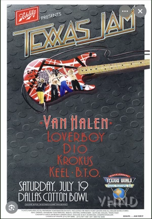 Texxas Jam Dallas 86 Unknown