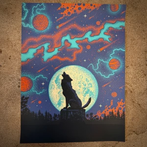 Howlin' 26 Status Serigraph
