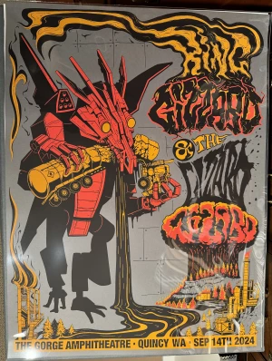 King Gizzard & The Lizard Wizard Qunicy 24 Galea
