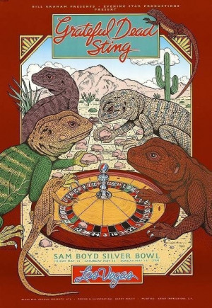 Grateful Dead Las Vegas 93 Rossit