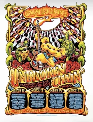 Unbroken Chain: A Celebration of the Life and Music of Phil Lesh Port Chester 26 Masthay