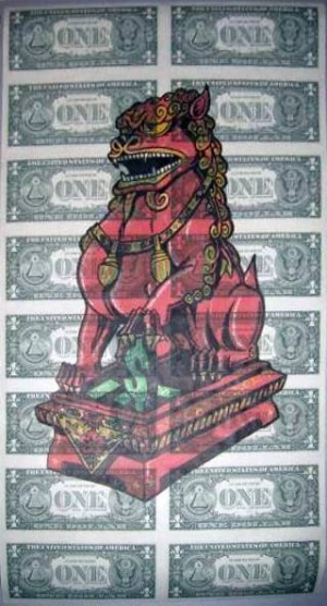 Foo Dog 09 Pollock
