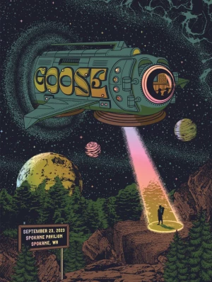Goose Spokane 23 Status Serigraph
