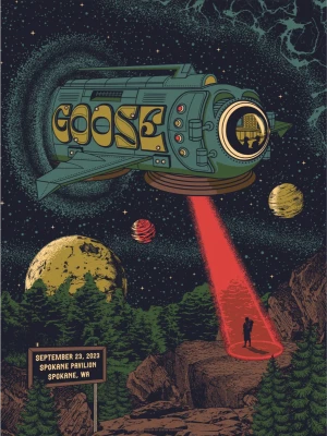 Goose Spokane 23 Status Serigraph