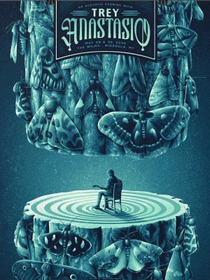 Trey Anastasio Missoula 26 Twin Home﻿