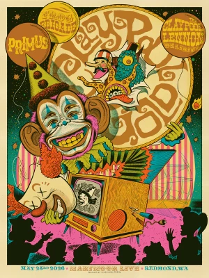 Primus, The Claypool Lennon Delirium, Colonel Les Claypool's Fearless Flying Frog Brigade Redmond 26 Besch