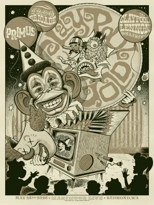 Primus, The Claypool Lennon Delirium, Colonel Les Claypool's Fearless Flying Frog Brigade Redmond 26 Besch
