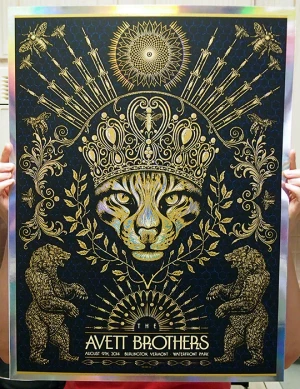 The Avett Brothers Burlington 14 Slater