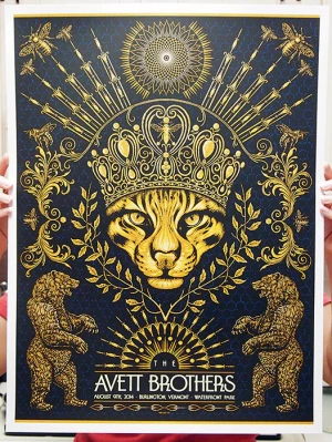 The Avett Brothers Burlington 14 Slater