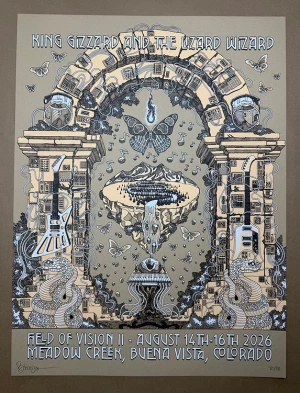 King Gizzard & The Lizard Wizard Field of Vision Buena Vista 26 Bowman