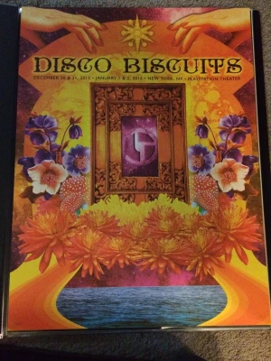 The Disco Biscuits NYE New York 15 Status Serigraph