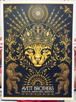 The Avett Brothers Burlington 14 Slater
