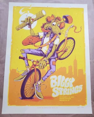 Billy Strings Brooklyn 19 Half Hazard Press