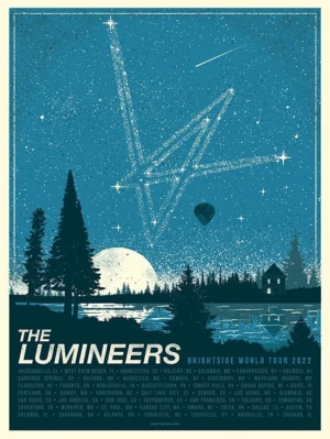 The Lumineers BRIGHTSIDE World Tour 22 Subject Matter Studio