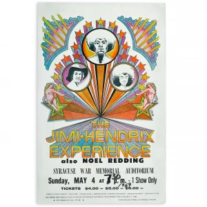The Jimi Hendrix Experience Syracuse 69 Byrd