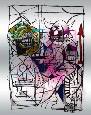 Crayon Monster 19 Feldman