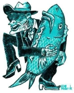 Cowboy and Fish 97 Pollock