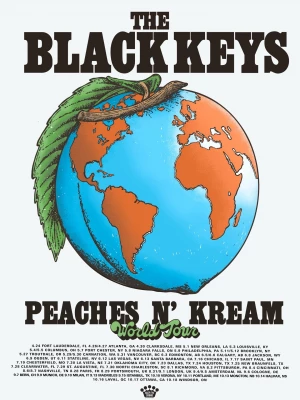 The Black Keys Peaches ‘n Kream World Tour 26 Rushing