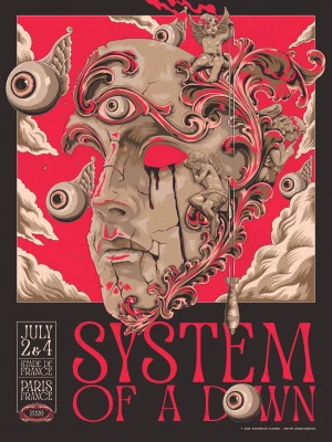 System of a Down Paris 26 Santos