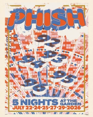 Phish New York 26 Kampground Designs