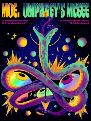 moe., Umphrey's McGee Multiple Cities 26 Kiss