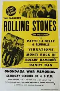 The Rolling Stones Syracuse 64 Unknown
