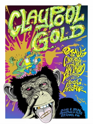 Primus, The Claypool Lennon Delirium, Colonel Les Claypool's Fearless Flying Frog Brigade Portland 26 Sane
