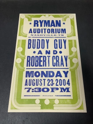 Buddy Guy Nashville 04 Hatch Show Print