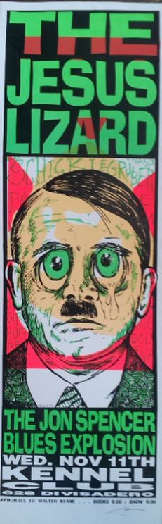 KOZIK JESUS LIZARD シルクスクリーンポスター 20140904_135421_1_50_1024x1024