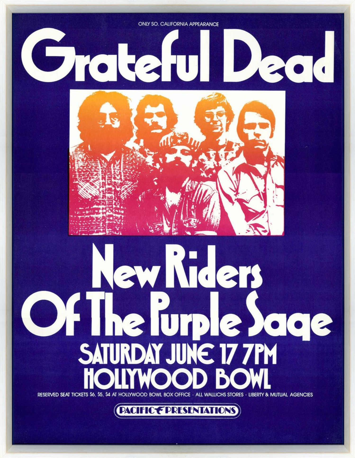 Grateful Dead Los Angeles 72 Unknown | AOR-4.122 | PosterDrops