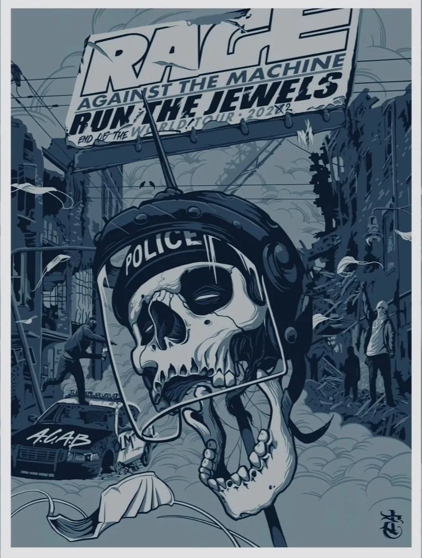 Rage Against The Machine 22 Earthling | PosterDrops.com