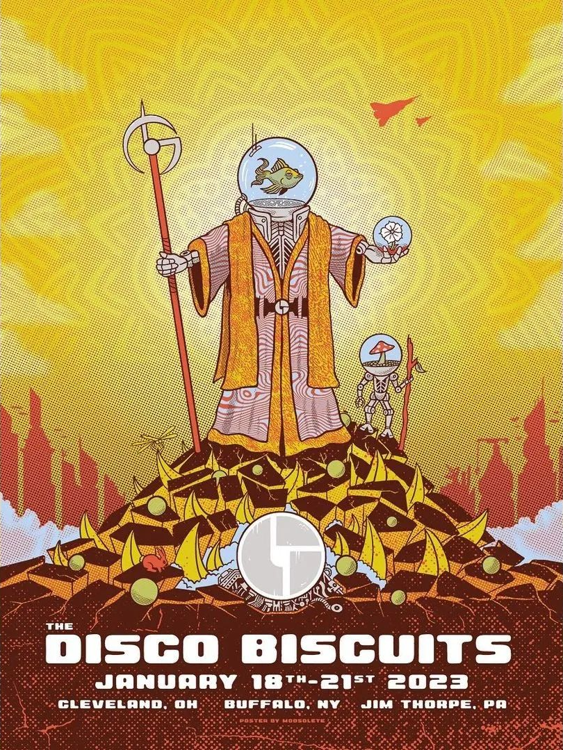 The Disco Biscuits Multiple Cities 23 Williamson | PosterDrops.com