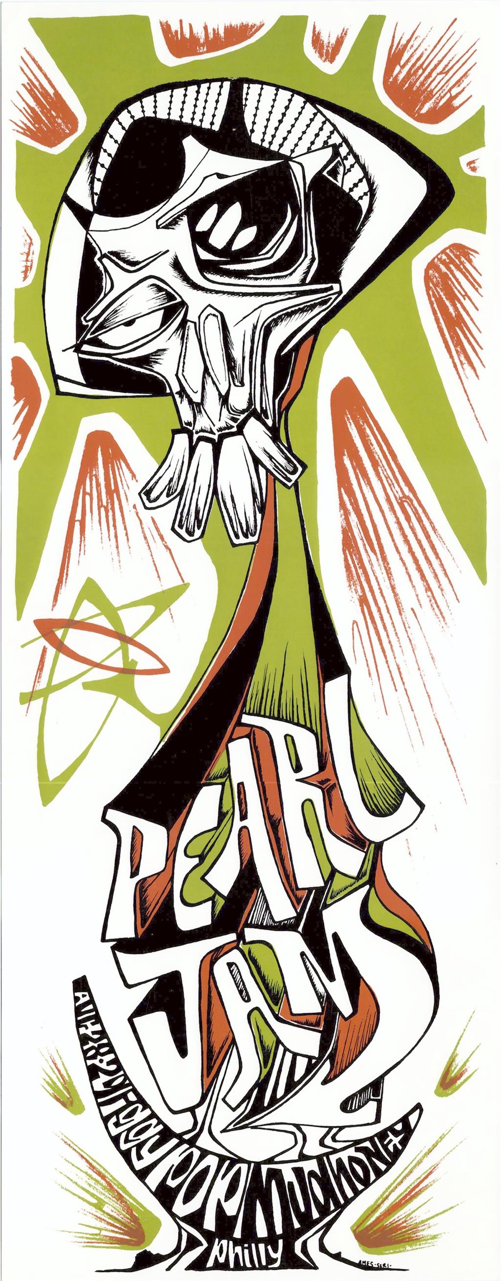 Pearl Jam Camden 98 Ames Bros | PosterDrops.com
