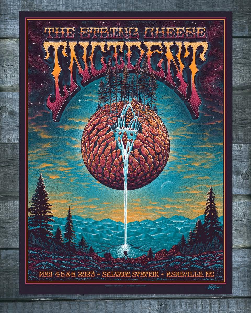 The String Cheese Incident Band The String Cheese Incident Asheville 23 Schaw | PosterDrops.com