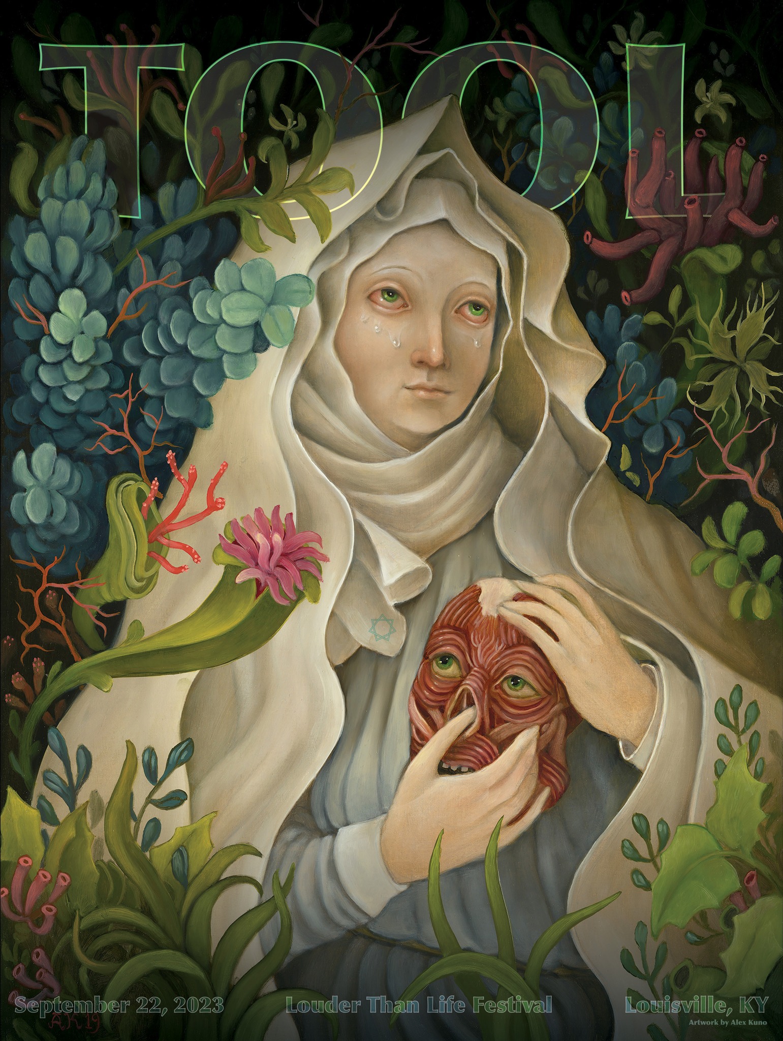 TOOL Louder Than Life Louisville 23 Kuno PosterDrops