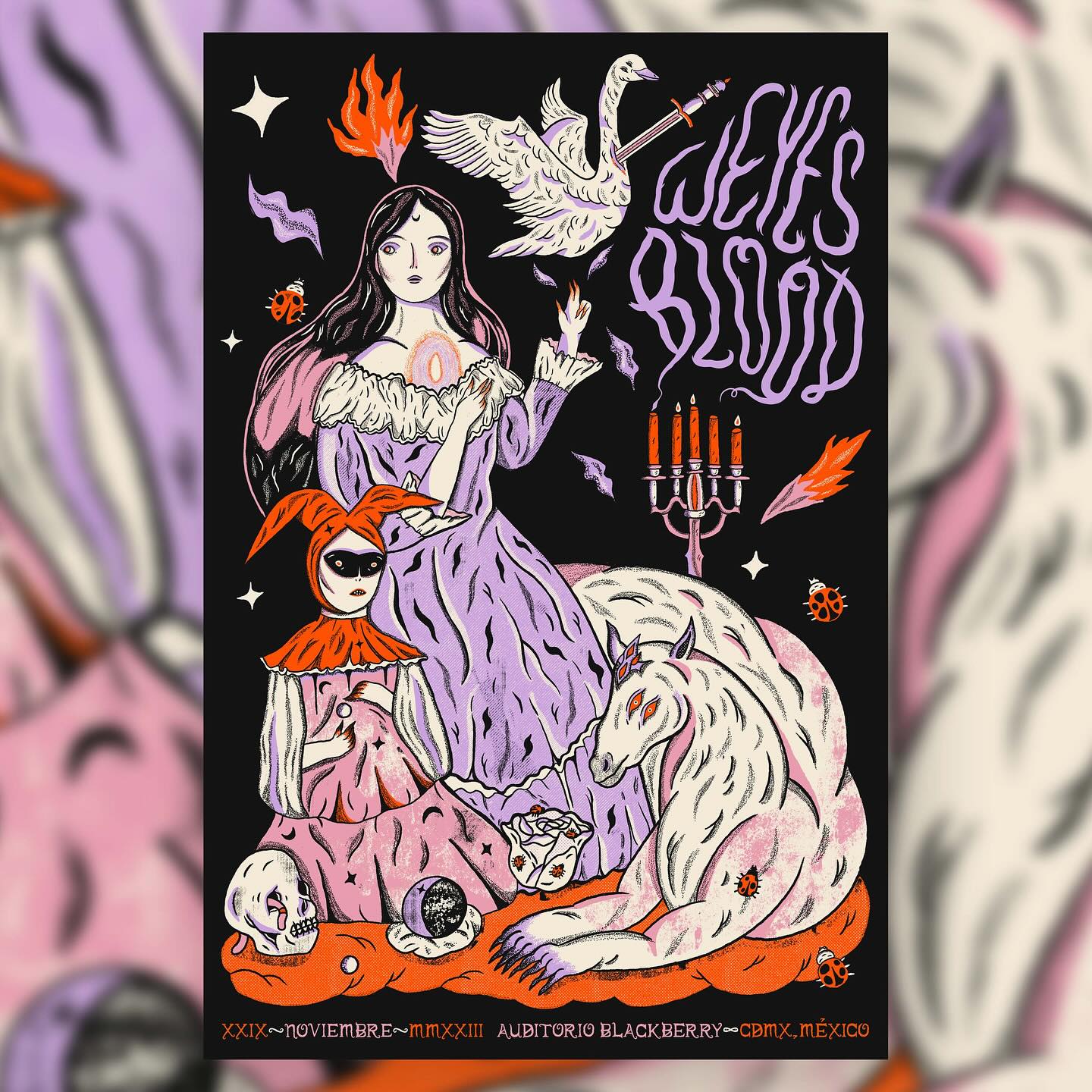 Weyes Blood　ジャケット直筆サイン入りカラーレコード 404746825_18404579857042826_79