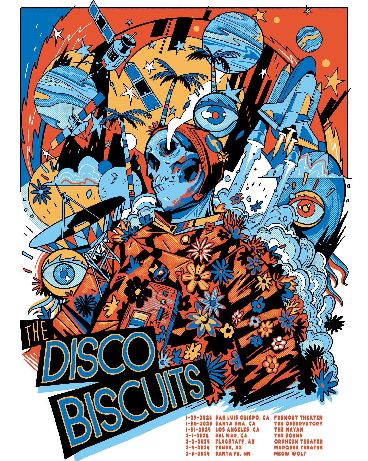 The Disco Biscuits Winter Tour 25 Buoncristiano | PosterDrops.com