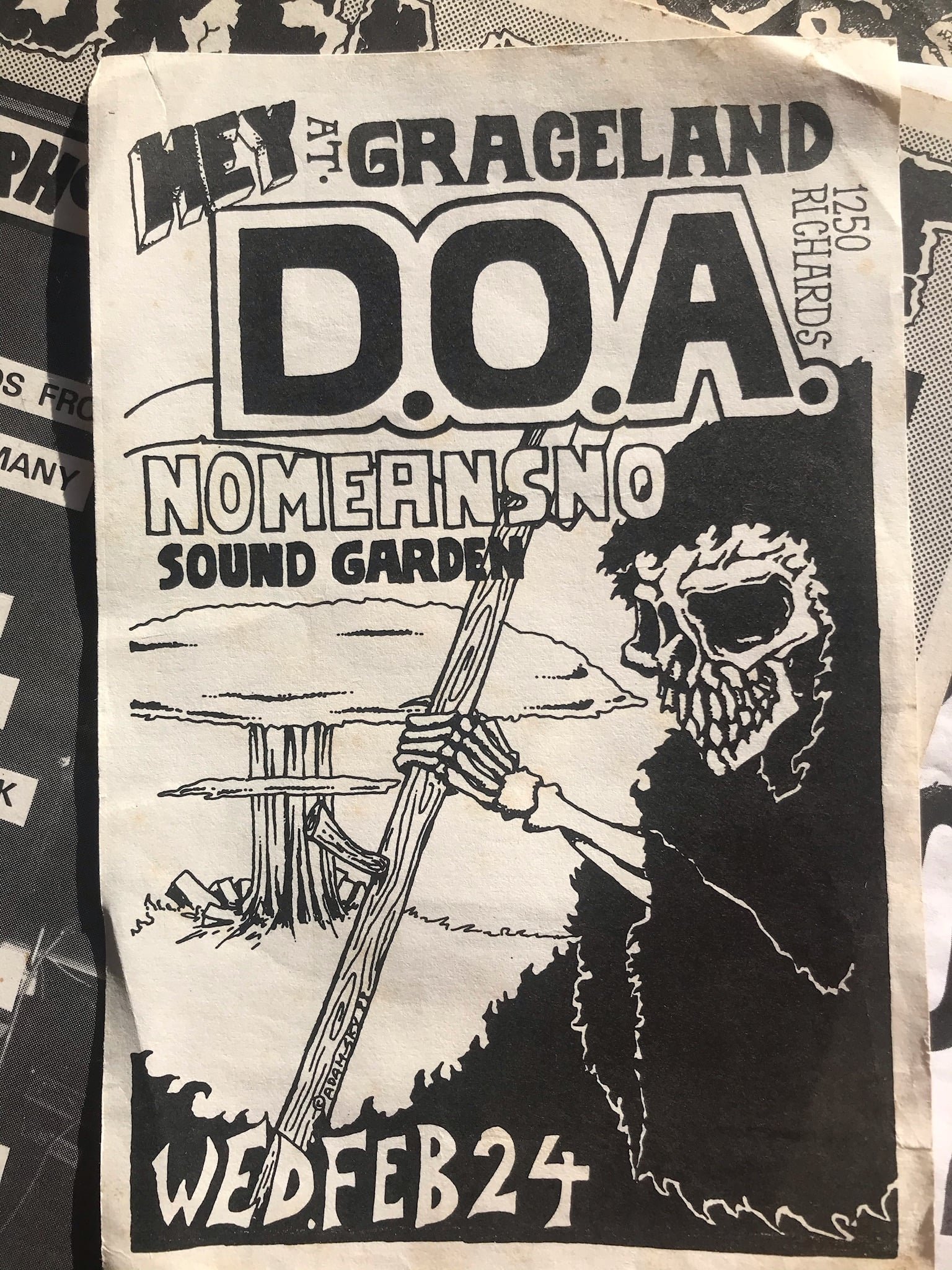 D.O.A. Vancouver 88 Unknown | PosterDrops.com