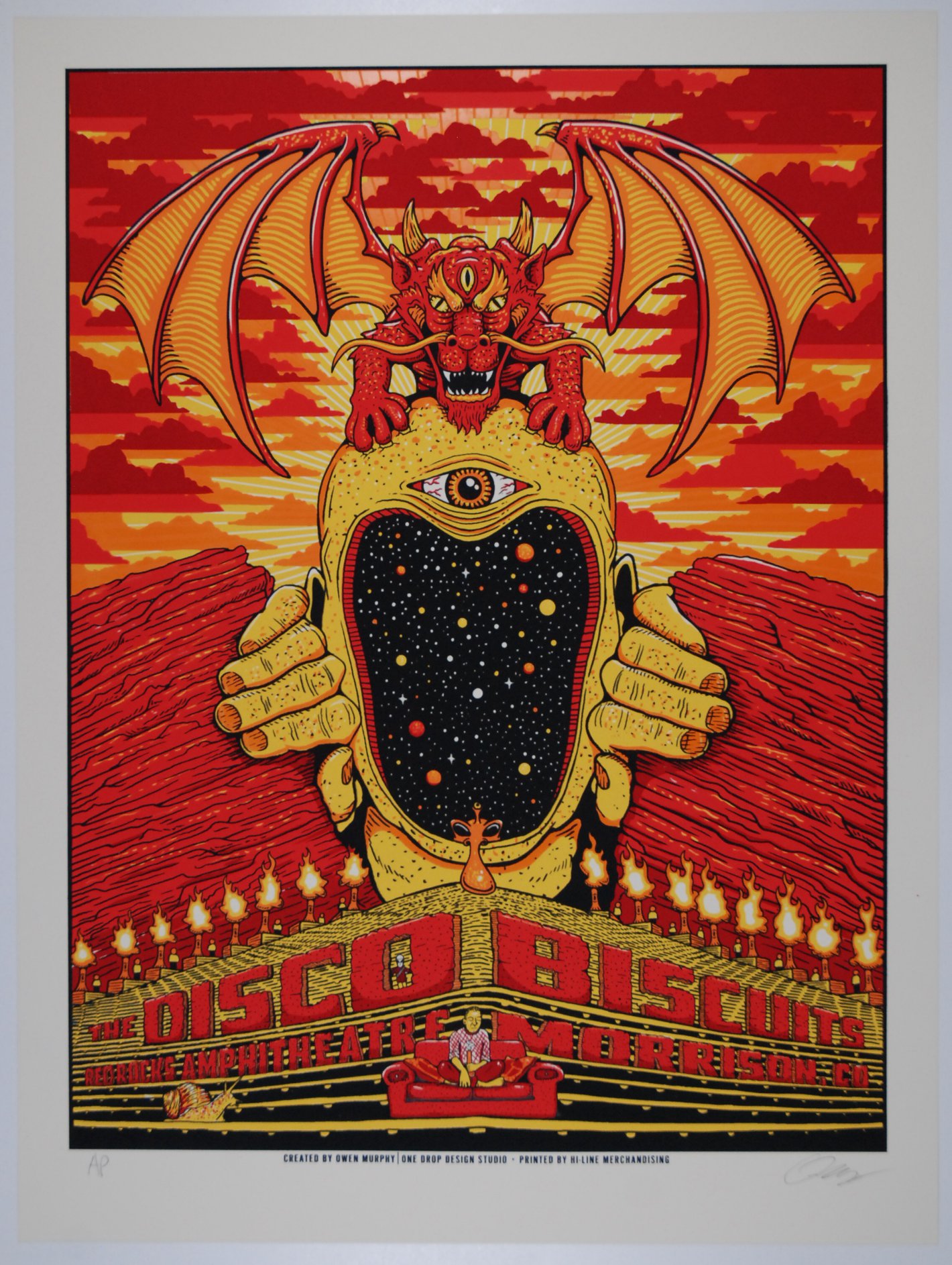 The Disco Biscuits Morrison 15 One Drop Design Studio | PosterDrops.com